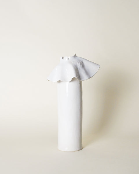 Barnacle Vase in White