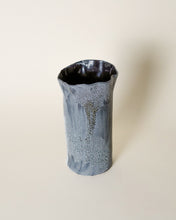 Load image into Gallery viewer, Cylinder Vase in Black Lichen
